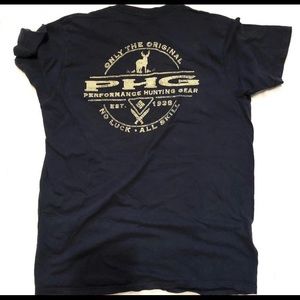 5 for $25
 Men’s Columbia PHG Navy T-shirt